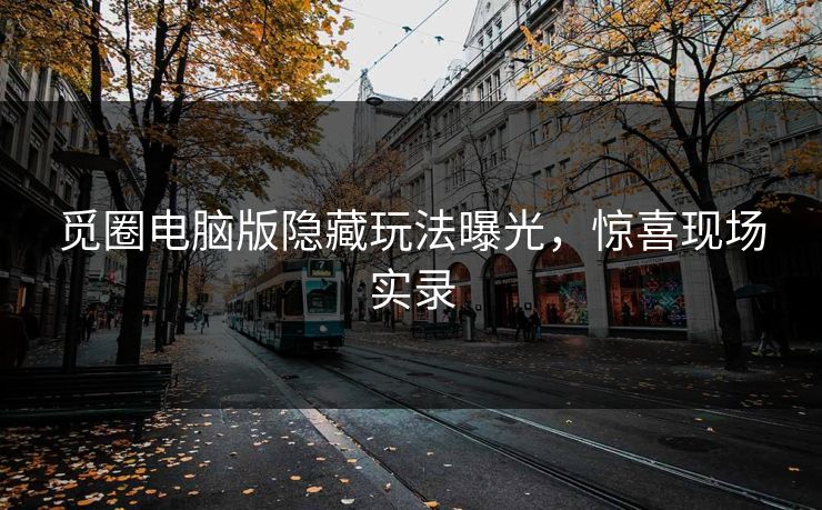 觅圈电脑版隐藏玩法曝光，惊喜现场实录