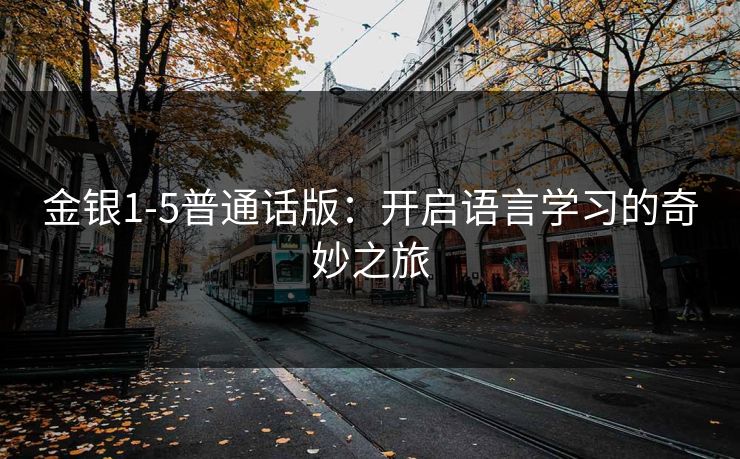 金银1-5普通话版：开启语言学习的奇妙之旅