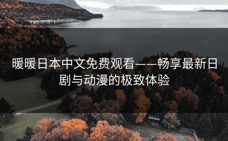 暖暖日本中文免费观看——畅享最新日剧与动漫的极致体验